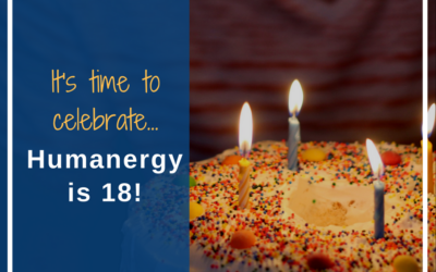 It’s time to celebrate…Humanergy is 18!